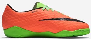 Nike Buty piłkarskie Jr Hypervenom Phelon III IC pomarańczowo-zielone r. 36 (852600 308) 2