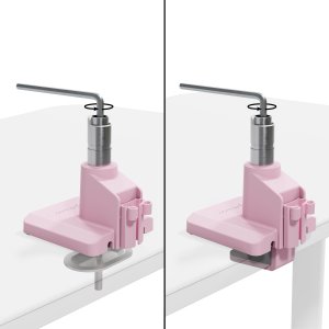 Arozzi AZ-ALZARE-NEO-PNK uchwyt / stojak do monitorów Biurko Różowy 4