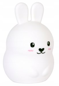 Silikonowa lampka nocna Królik led rgb 3