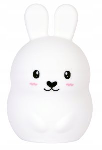 Silikonowa lampka nocna Królik led rgb 4