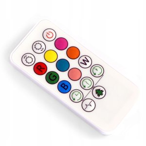 Silikonowa lampka nocna Królik led rgb 8