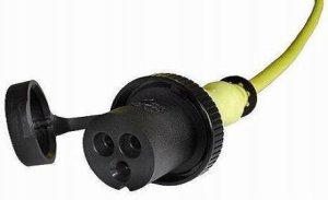 Kabel zasilania z wtykami CEE 16A 250V 3x2,5mm2 Ratio 2823 IP 56 5m 3