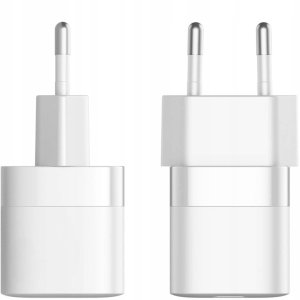 Ładowarka sieciowa 30W GaN USB-C PD + USB 3A LTC + kabel USB-C -USB-C 1m 5