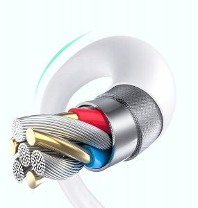 Wozinsky ładowarka GaN 65W z portami USB 2xUSB-C z kabelm C-C 65W - biała 10