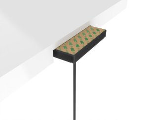 Ładowarka indukcyjna do montażu podblatowego 15W 3-cewki 2