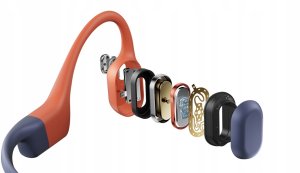 Słuchawki Shokz Słuchawki bezprzewodowe kostne OpenSwim Pro Red 5
