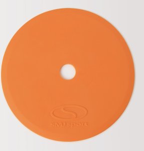 Płaskie znaczniki pola - okrągłe 15 cm - 12x pomarańczowy SMJ sport ZPO-O 2