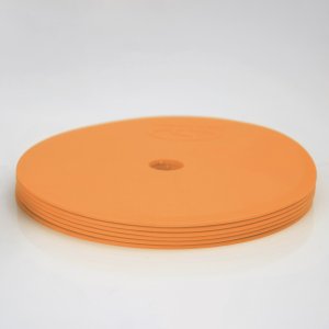 Płaskie znaczniki pola - okrągłe 15 cm - 12x pomarańczowy SMJ sport ZPO-O 4