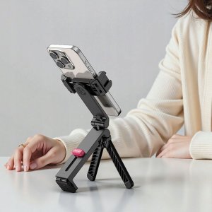 Uchwyt Statyw 3w1 Na Telefon Smartfon 2 X Iso Zacisk Klips 360° / Ulanzi Ma89 8