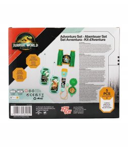 Zestaw 4w1 2 Krótkofalówka Latarka Lornetka Kompas Dla Dzieci Jurassic Park / 24205 10