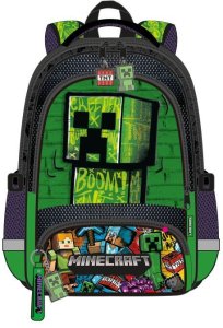 Plecak Do Szkoły Na Wycieczkę Dla Dziecka Dziecięcy Szkolny / Minecraft 3d / Mc00050 3