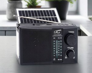 RADIO PRZENOŚNE Z SOLAREM NER CZARNE LTC115UBT FM/AM/SW USB BLUETOOTH LXLTC115UBT 3