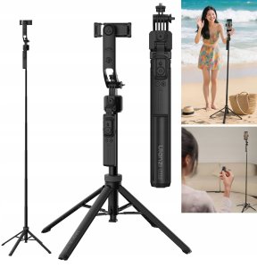 Statyw 163cm Selfie Stick Auto Tracking + Pilot Do Telefonu / Ulanzi / Tt23 2