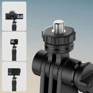 Statyw 163cm Selfie Stick Auto Tracking + Pilot Do Telefonu / Ulanzi / Tt23 7