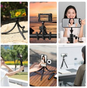 Statyw Magnetyczny Elastyczny Do Telefonu Iphone Magsafe + 1/4" / Ulanzi / Mt30 3