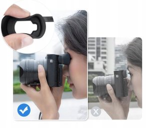 Muszla Oczna Osłona Na Wizjer Do Aparatu Leica Q3 Q 3 / Q3 43 Q343 / Jjc / El-q3 3