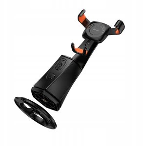 Uchwyt na telefon Hoco obrotowy 360 stopni z automatycznym śledzeniem twarzy K26 czarny 6