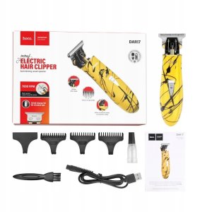 Maszynka do strzyżenia włosów Hoco DAR17 żółta 4