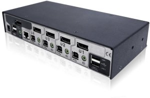 ADDER ADDERView Pro DisplayPort przełącznik KVM Możliwości montowania w stelażu Czarny 6