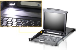 ATEN CL5708N przełącznik KVM Możliwości montowania w stelażu Czarny 4