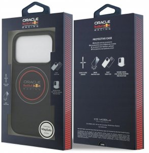 Etui Red Bull Meshed Logo And Red Ring MagSafe do iPhone 17 Pro Max granatowy 8