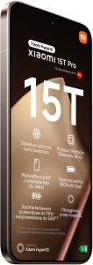 Smartfon Xiaomi 15T Pro 5G 12/1TB Złoty  (68033) 4