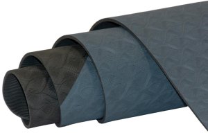 MATA DO JOGI I FITNESS TPE ANTYPOŚLIZGOWA SZARO-CZARNA ENERO FIT 3