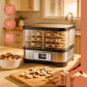 Suszarka do grzybów, owoców i warzyw Ruhhy 25929 15