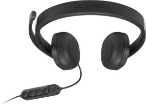 Lenovo VoIP Headset 5000 Zestaw słuchawkowy Przewodowa Opaska na głowę Biuro/centrum telefoniczne USB Type-C Czarny 13