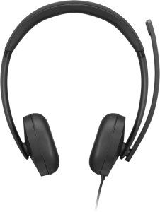 Lenovo VoIP Headset 5000 Zestaw słuchawkowy Przewodowa Opaska na głowę Biuro/centrum telefoniczne USB Type-C Czarny 10
