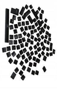 Klawiatura HP HyperX Pudding Keycaps klawisze czarny 5