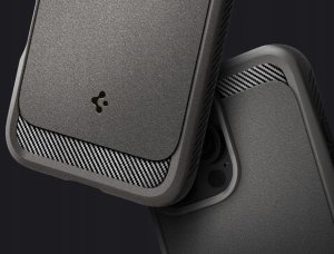 Etui Spigen Rugged Armor Mag MagSafe do Apple iPhone 17 Pro Grey 7