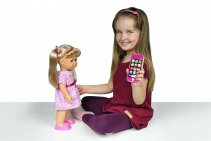 Artyk Lalka Natalia chodząca ze smartfonem 41cm 13