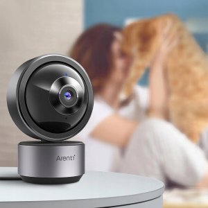 Arenti Indoor 5MP/2.5K 5G Wi-Fi Pan Tilt Zoom Privacy Cam 5