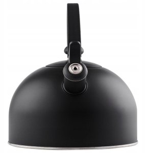 Czajnik z gwizdkiem stalowy czarny 3 l 3