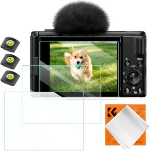 Kf 3x Zestaw Osłona Szkło 9h Na Ekran Sony Zv-1, Zv-1 Ii, Zv-e10 / Concept / Sku.2195 / 3