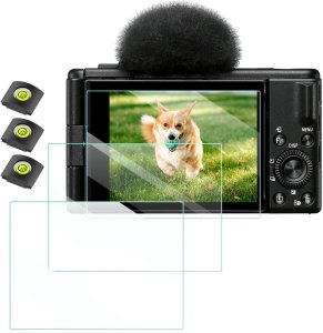 Kf 3x Zestaw Osłona Szkło 9h Na Ekran Sony Zv-1, Zv-1 Ii, Zv-e10 / Concept / Sku.2195 / 9