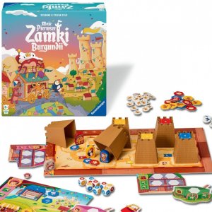 Ravensburger Gra planszowa Moje Pierwsze Zamki Burgundii 4