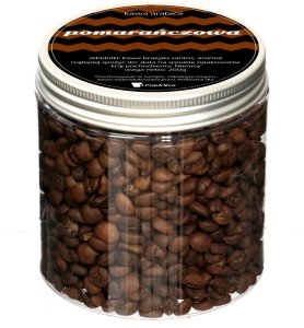 Kawa aromatyzowana o smaku POMARAŃCZY ziarnista ARABICA Cup&You 200g na prezent upominek dla kobiety mężczyzny faceta mamy taty żony męża 2