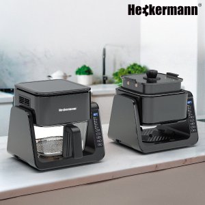 Frytkownica beztłuszczowa Heckermann Frytkownica beztłuszczowa AF538T 1700W 4L z płytą grzewczą 4