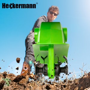 Glebogryzarka akumulatorowa 4 ostrza kultywator Heckermann AMGG155 2