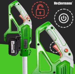 Glebogryzarka akumulatorowa 4 ostrza kultywator Heckermann AMGG155 9