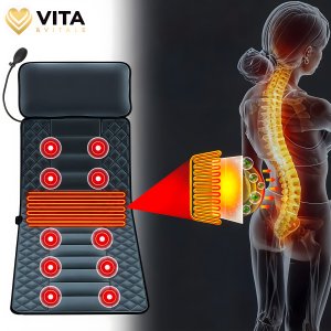 Mata masująca vibracyjna do masażu Vita&Vitale JH-K2 na łózko fotel 8