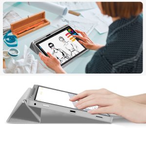 Etui Tech-Protect SmartCase Pen do Samsung Galaxy Tab S9 11.0 / S9 FE / S10 FE / S10 Lite 10.9 X710 / X716b / X510 / X516b / X520 / X526 / X400 / X406b Grey 8