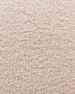 Beliani Fotel obrotowy DAVIK Boucle Beżowy 12