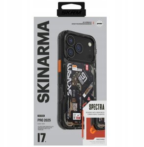 Etui Skinarma Spectra do iPhone 17 Pro Magnetic Charging czarny 2