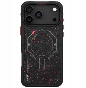 Etui Skinarma Vektor do iPhone 17 Pro Max Magnetic Charging czarny 3