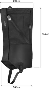 Stuptuty ochraniacze na buty Nils Camp NC17112 czarne 3