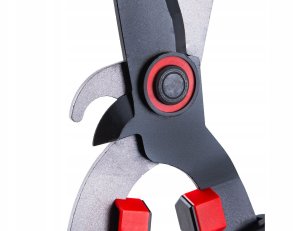 Nożyce teleskopowe do żywopłotu z ostrzem falistym 735-865mm PTFE (6/12) 8