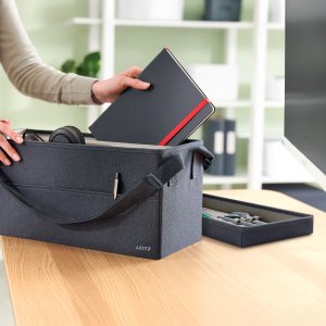 Leitz LEITZ Torba do dzielenia biurka z pokrywką szara 200x260x465 (BxHxT) 4